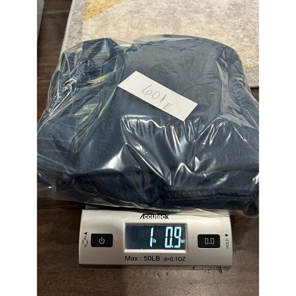 Denim & Co. Stretch Capri Jeans Blue Plus Size 18WP Cropped Elastic Waist - Picture 9 of 9